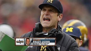 FOX Sports' Brady Quinn on the Trouble with Michigan | The Dan Patrick Show | 9/17/18