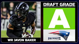Javon Baker Draft GRADE Patriots | Draft Reaction w/ Kyles & Kadlick