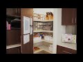 L Shaped Kitchen With Corner Pantry