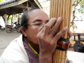 Lao Khaen Master Somdee playing Lam Sarawan ลำสาละวัน.