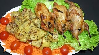 Фаршированные ПЕРЕПЕЛА В ДУХОВКЕ! Вкусное горячее блюдо на праздничный стол!