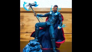 【MAFEX・THOR（マイティ・ソー）】エフェクトパーツ、手首パーツ豊富！様々な劇中シーン再現可能！決定版！