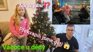 Vánoce u dědy 🎄 Ale kam jsme potom odjeli? 😱 Dodatečný dáreček ♥️