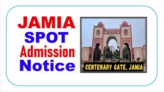 Jamia Spot Registration 2023| JMI Spot Admission |Jamia Spot round 2023|Jamia Spot round result 2023