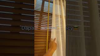 Zaman sekarang ni memang in trend match kan curtain dan blinds tau! Baru la nampak lengkap!!