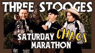 THREE STOOGES Marathon: Saturday Hijinks!