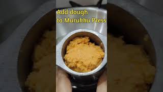 Quick \u0026 Tasty Curd Murukku recipe | Thayir murukku | Instant snacks #murukkurecipe #snacks #shorts