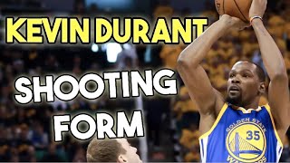 Kevin Durant Basketball Shooting Form