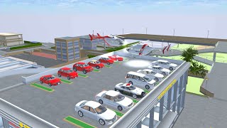 All White and Red Colours Car Collection at Car Shop 😨✅😱 SAKURA SCHOOL SIMULATOR 😱✅😱✅