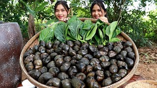 Sweet Snail Curry With Noni Leaves Recipe - Cooking Snails - My Food My Lifestyle