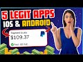 Earn $100 in PayPal Cash Using These 5 NEW Apps! (Make Money Online 2024)