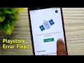 Play Store Try Again Problem | Error while retrieving information from server df-dferh-01