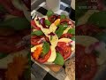 caprese salad with homemade mozzarella