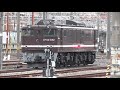 2021年4月28日　赤いナンバープレートに交換されました 　蒸気機関車 d51 498 12系客車 5両 蒸気機関車乗務員養成の試運転、ディーゼル機関車de10 1705の構内移動　jr高崎駅