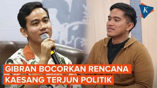 Gibran Bocorkan Rencana Kaesang akan Maju Jadi Kepala Daerah