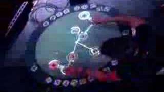 Bjork's reacTable in action (live @ Coachella)