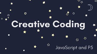 Creative Coding Time Lapse | Falling Stars | JavaScript, p5.js