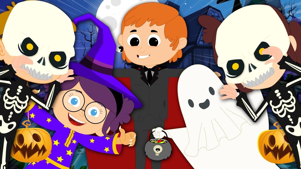 It's Halloween Night Scary Nursery Rhymes | Songs For Kids & Children ...