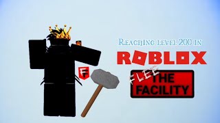 Reaching level 200 in Roblox Flee The Facility (Roblox) | Ft @JaydenFTF & my 2 cousins