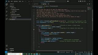 Mini-Project Random Quote Generate with JavaScript!!Learn fast with source code for begginers!!😎