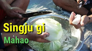 Singju at farm ll An indigenous food item of Manipur