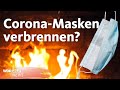 Bund will 755 Millionen Masken verbrennen | WDR Aktuelle Stunde