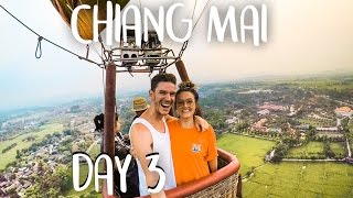 CHIANG MAI HOT AIR BALLOON | THAILAND VLOG DAY 3