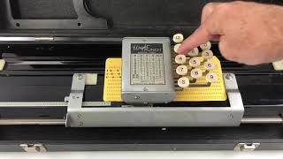 Wright Model 2600 Punchcard Demonstration