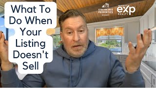 What To Do When Your Listing Doesn't Sell