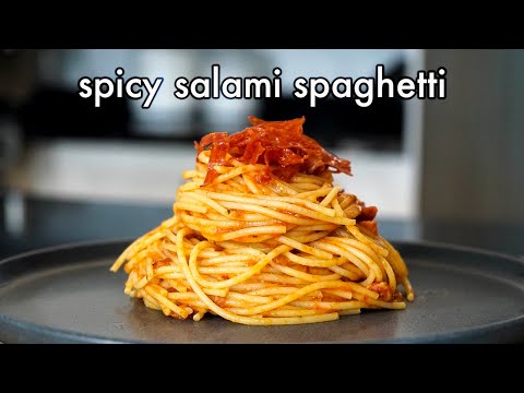 Spicy Salami Pasta – Chef's Pencil