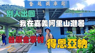 夏天避暑勝地 「嘉義阿里山」 受鎮宮 姐妹潭  多林 十字路車站 鳴心咖啡 十字路仔阿嬤草仔粿  帶你走進宛如童話國度的得恩亞納部落吃鄒族女人的私房菜 piepiya廚房老麵大麵包必買