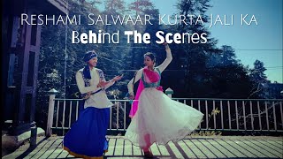 Behind The Scenes “Reshami Salwaar Kurta Jali Ka” |Dance Cover |Aditya V ​⁠@ravinathakur7723