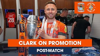 Post Match | Clark on getting promotion to the Premier League!