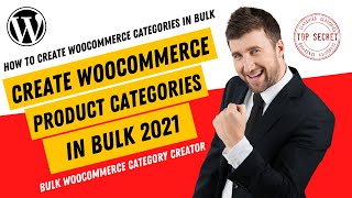 How to Create WooCommerce Categories in Bulk? | Bulk WooCommerce Category Creator | Kashif Mahmood