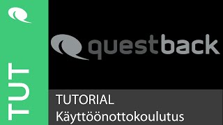 Questback Essentials - käyttöönottokoulutus