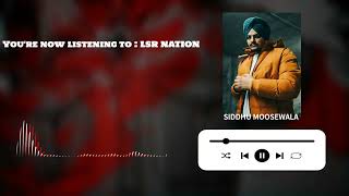 Sidhu Moosewala Mashup | No Copyright Music  | LSR NATION