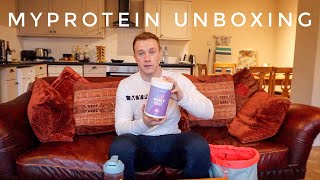 MyProtein UNBOXING | December Haul & Try On
