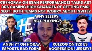 @cr7horaaYT ON ESAN PERFORMANCE! DRS GETTING PMSL SLOT? RULZ ON AGGRESSION!ANSH ON HORAA PERFORMANCE