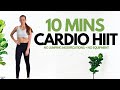 10 MIN CARDIO HIIT FAT BURN Home Workout I Intense & Sweaty