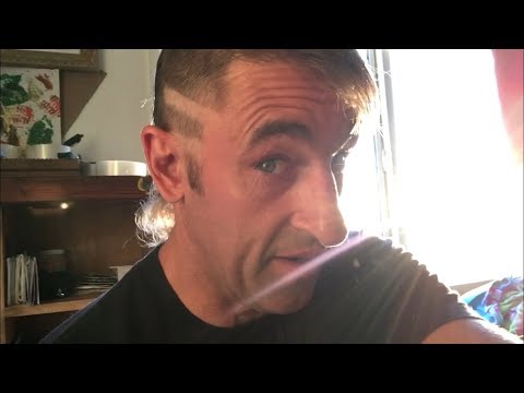 Mullet w/ tiger stripes Mullet w/ tiger stripes