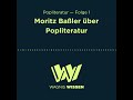 teaser moritz baßler über popliteratur