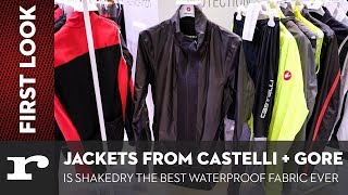 New Shakedry waterproof jackets from Gore and Castelli