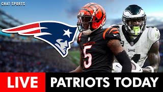 Patriots LIVE: Trade For A.J. Brown? Re-Sign Jacoby Brissett? | New England Patriots Rumors