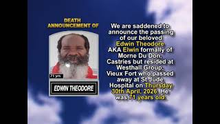 Edwin Theodore ~ Short Obituary