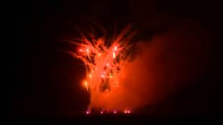 Musikfeuerwerk für eine Hochzeit in Haag