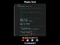 Radix Sort Code in Python | Sorting Algorithms | Python Coding Tutorial | Python Coding Interview
