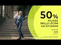 50% atlaide briļļu lēcām vai ietvaram