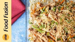 Crispy Chicken With Fried Rice Platter Recipe By Food Fusion (Dawat Special Recipe)