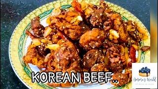 KOREAN BEEF FRY || കൊറിയൻ ബീഫ് ഫ്രൈ|    ഇത് പോലെ ഒരു ബീഫ് ഫ്രൈ നിങ്ങൾ ഇത് വരെ കഴിച്ചിട്ടുണ്ടാവില്ല