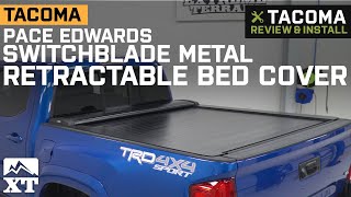 Tacoma Pace Edwards SwitchBlade Metal Retractable Bed Cover (2016-2020) Review & Install